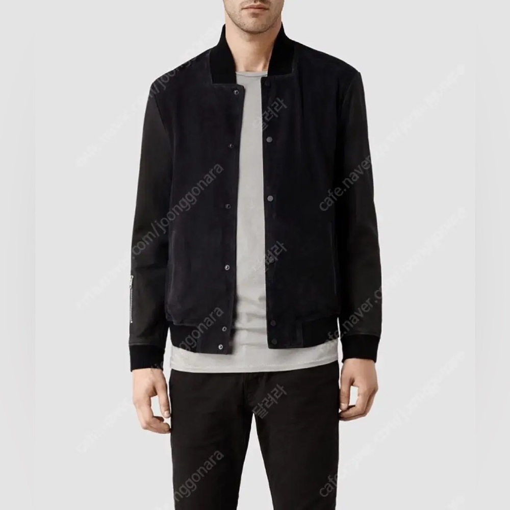 AllSaints: Delta Leather Bomber